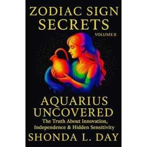 Day, Shonda Aquarius Uncovered: The Truth About Innovation, Independence & Hidden Sensitivity (Zodiac Sign Secrets: What They Never Tell You) Day, Shonda Aquarius Uncovered: The Truth About Innovation, Independence & Hidden Sensitivity (Zodiac Sign Secrets: What They Never Tell You)