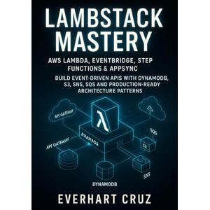 Cruz, Everhart LAMBSTACK MASTERY AWS LAMBDA, EVENTBRIDGE, STEP FUNCTIONS & APPSYNC: BUILD EVENT-DRIVEN APIS WITH DYNAMODB, S3, SNS, SQS AND PRODUCTION-READY ARCHITECTURE PATTERNS Cruz, Everhart LAMBSTACK MASTERY AWS LAMBDA, EVENTBRIDGE, STEP FUNCTIONS & APPSYNC: BUILD EVENT-DRIVEN APIS WITH DYNAMODB, S3, SNS, SQS AND PRODUCTION-READY ARCHITECTURE PATTERNS