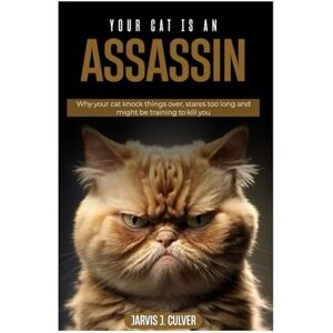 CULVER, JARVIS J. YOUR CAT IS AN ASSASSIN: Why Your Cat Knock Things Over, Stares Too Long and Might Be Training to Kill You. CULVER, JARVIS J. YOUR CAT IS AN ASSASSIN: Why Your Cat Knock Things Over, Stares Too Long and Might Be Training to Kill You.
