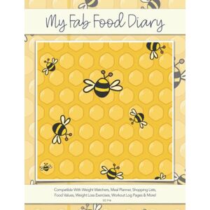 Diary, Fab Food My Fab Food Diary Compatible With Weight Watchers, Meal Planner, Shopping Lists, Food Values, Weight Loss Exercises, Workout Log Pages & More! CC:116 Diary, Fab Food My Fab Food Diary Compatible With Weight Watchers, Meal Planner, Shopping Lists, Food Values, Weight Loss Exercises, Workout Log Pages & More! CC:116