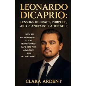 Ardent, Clara Leonardo DiCaprio: Lessons in Craft, Purpose, and Planetary Leadership: How an Oscar-Winning Actor Transformed Fame into Art, Advocacy, and Global Impact Ardent, Clara Leonardo DiCaprio: Lessons in Craft, Purpose, and Planetary Leadership: How an Oscar-Winning Actor Transformed Fame into Art, Advocacy, and Global Impact