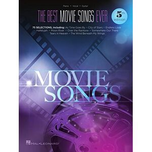 Various The Best Movie Songs Ever Songbook 5th Edition Piano, Vocal and Guitar Various The Best Movie Songs Ever Songbook 5th Edition Piano, Vocal and Guitar