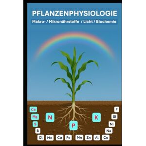 Bachmann, Beat PFLANZENPHYSIOLOGIE: Makro-/ Mikronährstoffe / Licht / Biochemie Mit über 50 farbigen Graphiken und Bildern Format 6x9 15,24 × 22,81 cm 123 Seiten Bachmann, Beat PFLANZENPHYSIOLOGIE: Makro-/ Mikronährstoffe / Licht / Biochemie Mit über 50 farbigen Graphiken und Bildern Format 6x9 15,24 × 22,81 cm 123 Seiten