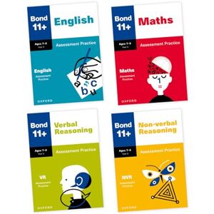 Bond 11+ Assessment Practice Papers Age 7-8 Bundle: Maths, English, Verbal Reasoning, and Non-verbal Reasoning: Ready for the 2026 GL Assessment & other 11 plus exams (Bond: Assessment Papers) Bond 11+ Assessment Practice Papers Age 7-8 Bundle: Maths, English, Verbal Reasoning, and Non-verbal Reasoning: Ready for the 2026 GL Assessment & other 11 plus exams (Bond: Assessment Papers)