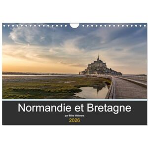 Weiwers, Mike Normandie et Bretagne (Calendrier mural 2026 DIN A4 vertical), CALVENDO calendrier mensuel: Beaux endroits en Normandie et en Bretagne Weiwers, Mike Normandie et Bretagne (Calendrier mural 2026 DIN A4 vertical), CALVENDO calendrier mensuel: Beaux endroits en Normandie et en Bretagne