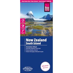Reise Know-How New Zealand South Island Map (1:550.000): Rain tear and water resistant (world mapping project) Reise Know-How New Zealand South Island Map (1:550.000): Rain tear and water resistant (world mapping project)