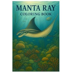 Imhof, Andreas Manta Ray Coloring Book: 50 Beautiful and Relaxing Ocean Illustrations: Underwater Animal Coloring Fun for Kids and Adults Imhof, Andreas Manta Ray Coloring Book: 50 Beautiful and Relaxing Ocean Illustrations: Underwater Animal Coloring Fun for Kids and Adults
