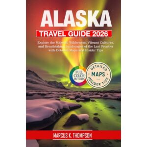 K. Thompson, Marcus Alaska Travel Guide 2026: Explore the Majestic Wilderness, Vibrant Cultures, and Breathtaking Landscapes of the Last Frontier with Detailed Maps and Insider Tips K. Thompson, Marcus Alaska Travel Guide 2026: Explore the Majestic Wilderness, Vibrant Cultures, and Breathtaking Landscapes of the Last Frontier with Detailed Maps and Insider Tips