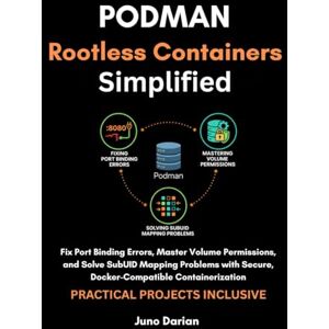 Darian, Juno Podman Rootless Containers Simplified: Fix Port Binding Errors, Master Volume Permissions, and Solve SubUID Mapping Problems with Secure, Docker-Compatible Containerization Darian, Juno Podman Rootless Containers Simplified: Fix Port Binding Errors, Master Volume Permissions, and Solve SubUID Mapping Problems with Secure, Docker-Compatible Containerization
