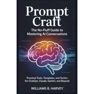 Harvey, Williams B. Prompt Craft: The No-Fluff Guide to Mastering AI Conversations: Practical Tools, Templates, and Tactics for ChatGPT, Claude, Gemini, and Beyond Harvey, Williams B. Prompt Craft: The No-Fluff Guide to Mastering AI Conversations: Practical Tools, Templates, and Tactics for ChatGPT, Claude, Gemini, and Beyond
