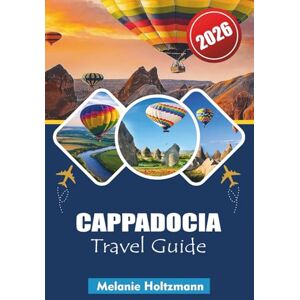Holtzmann, Melanie CAPPADOCIA TRAVEL GUIDE 2026: Ultimate Guide to Hot Air Balloons, Fairy Chimneys, Hidden Valleys, Local Food, and Unforgettable Adventures in Turkey’s Most Magical Region Holtzmann, Melanie CAPPADOCIA TRAVEL GUIDE 2026: Ultimate Guide to Hot Air Balloons, Fairy Chimneys, Hidden Valleys, Local Food, and Unforgettable Adventures in Turkey’s Most Magical Region