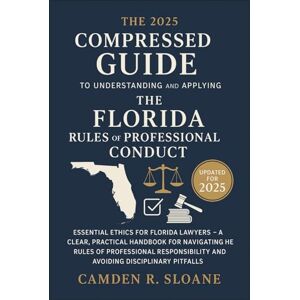 Camden R. Sloane The 2025 Compressed Guide to Understanding and Applying the Florida Rules of Professional Conduct: Essential Ethics for Florida Lawyers – A Clear, Practical Handbook for Navigating the Rules Camden R. Sloane The 2025 Compressed Guide to Understanding and Applying the Florida Rules of Professional Conduct: Essential Ethics for Florida Lawyers – A Clear, Practical Handbook for Navigating the Rules