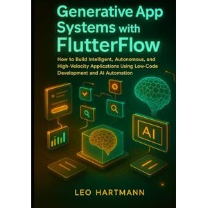Hartmann, Leo Generative App Systems with FlutterFlow: How to Build Intelligent, Autonomous, and High-Velocity Applications Using Low-Code Development and AI Automation (FlutterFlow Intelligence Series) Hartmann, Leo Generative App Systems with FlutterFlow: How to Build Intelligent, Autonomous, and High-Velocity Applications Using Low-Code Development and AI Automation (FlutterFlow Intelligence Series)