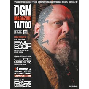 Harbaruk, Sebastian DGN Tattoo Magazine 21 Years #192 Paul Booth Harbaruk, Sebastian DGN Tattoo Magazine 21 Years #192 Paul Booth