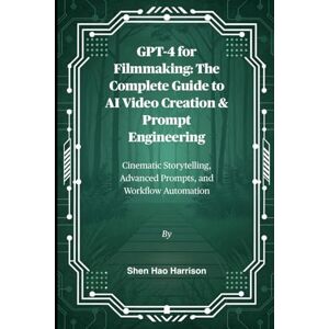 Harrison, Shen Hao GPT-4 for Filmmaking: The Complete Guide to AI Video Creation & Prompt Engineering: Cinematic Storytelling, Advanced Prompts, and Workflow Automation Harrison, Shen Hao GPT-4 for Filmmaking: The Complete Guide to AI Video Creation & Prompt Engineering: Cinematic Storytelling, Advanced Prompts, and Workflow Automation