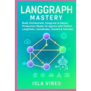 Vireo, Isla LangGraph Mastery: Build, Orchestrate, Integrate & Deploy Production-Ready AI Agents with Python, LangChain, LlamaIndex, CrewAI & AutoGen Vireo, Isla LangGraph Mastery: Build, Orchestrate, Integrate & Deploy Production-Ready AI Agents with Python, LangChain, LlamaIndex, CrewAI & AutoGen