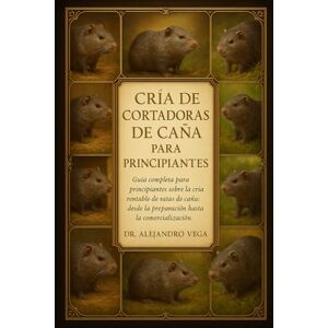 Vega+ CRÍA DE CORTADORAS DE CAÑA PARA PRINCIPIANTES: Guía completa para principiantes sobre la cría rentable de ratas de caña: desde la preparación hasta la comercialización. Vega+ CRÍA DE CORTADORAS DE CAÑA PARA PRINCIPIANTES: Guía completa para principiantes sobre la cría rentable de ratas de caña: desde la preparación hasta la comercialización.