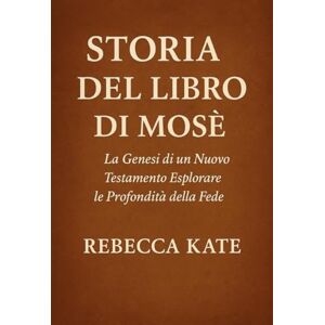 Kate, Rebecca Storia del libro di Mosè: La genesi di un Nuovo Testamento che esplora le profondità della fede Kate, Rebecca Storia del libro di Mosè: La genesi di un Nuovo Testamento che esplora le profondità della fede
