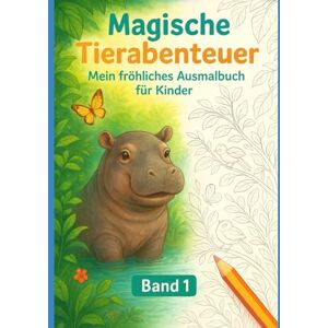 Farbenfroh, Lena Magische Tierabenteuer – Mein fröhliches Ausmalbuch für Kinder (Band 1): Große, einfache und liebevoll gezeichnete Tiermotive zum Ausmalen. Perfekt für kleine Künstler von 4 bis 8 Jahren! Farbenfroh, Lena Magische Tierabenteuer – Mein fröhliches Ausmalbuch für Kinder (Band 1): Große, einfache und liebevoll gezeichnete Tiermotive zum Ausmalen. Perfekt für kleine Künstler von 4 bis 8 Jahren!