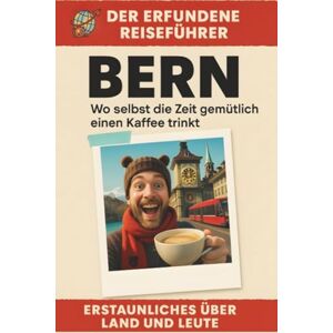 Weber Bern: Wo selbst die Zeit gemütlich einen Kaffee trinkt. Der erfundene Reiseführer Weber Bern: Wo selbst die Zeit gemütlich einen Kaffee trinkt. Der erfundene Reiseführer
