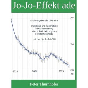 Thurnhofer, Peter JO-JO-Effekt ade: Erfahrungsbericht über eine mühelose und nachhaltige Gewichtserzielung durch Reaktivierung des Fettstoffwechsels mit der LipoReAct-Diät Thurnhofer, Peter JO-JO-Effekt ade: Erfahrungsbericht über eine mühelose und nachhaltige Gewichtserzielung durch Reaktivierung des Fettstoffwechsels mit der LipoReAct-Diät