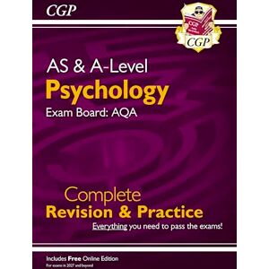 CGP Books New AS&A-Level Psychology: AQA Complete Revision & Practice with Online Edition (For exams from 2027) (CGP A-Level Psychology) CGP Books New AS&A-Level Psychology: AQA Complete Revision & Practice with Online Edition (For exams from 2027) (CGP A-Level Psychology)