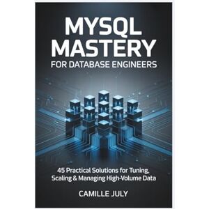 JULY, CAMILLE MYSQL MASTERY FOR DATABASE ENGINEERS: 45 Practical Solutions for Tuning, Scaling & Managing High-Volume Data JULY, CAMILLE MYSQL MASTERY FOR DATABASE ENGINEERS: 45 Practical Solutions for Tuning, Scaling & Managing High-Volume Data