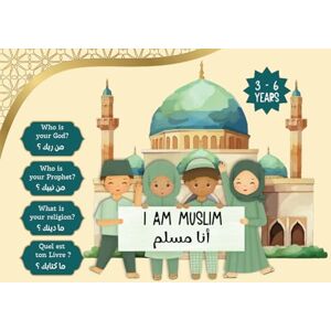Books, Bilingual Kids I am muslim. أنا مسلم . Who is your God ? Who is your prophet ? What is your religion ? What is your book ? من ربك؟ من نبيك؟ ما دينك؟ ما كتابك؟: Islam children's book in Arabic. 3-6 years. Books, Bilingual Kids I am muslim. أنا مسلم . Who is your God ? Who is your prophet ? What is your religion ? What is your book ? من ربك؟ من نبيك؟ ما دينك؟ ما كتابك؟: Islam children's book in Arabic. 3-6 years.