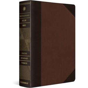 ESV Archaeology Study Bible (TruTone, Brown/Walnut, Portfolio Design): English Standard Version, Trutone, Brown/walnut, Portfolio Design, Archaeology Study Bible With Ribbon Marker ESV Archaeology Study Bible (TruTone, Brown/Walnut, Portfolio Design): English Standard Version, Trutone, Brown/walnut, Portfolio Design, Archaeology Study Bible With Ribbon Marker