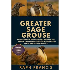 FRANCIS, RAPH GREATER SAGE GROUSE: A Comprehensive Study of Ecology, Behavior, and Modern Conservation of the Greater Sage-Grouse Across Western North America FRANCIS, RAPH GREATER SAGE GROUSE: A Comprehensive Study of Ecology, Behavior, and Modern Conservation of the Greater Sage-Grouse Across Western North America