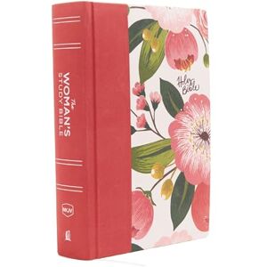 Thomas Nelson NKJV, The Woman's Study Bible, Cloth over Board, Pink Floral, Red Letter, Full-Color Edition: Receiving God's Truth for Balance, Hope, and Transformation Thomas Nelson NKJV, The Woman's Study Bible, Cloth over Board, Pink Floral, Red Letter, Full-Color Edition: Receiving God's Truth for Balance, Hope, and Transformation