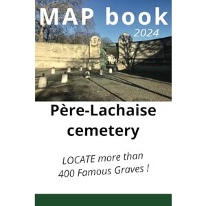 éditions, Linguabindo Map book Père-Lachaise cemetery éditions, Linguabindo Map book Père-Lachaise cemetery