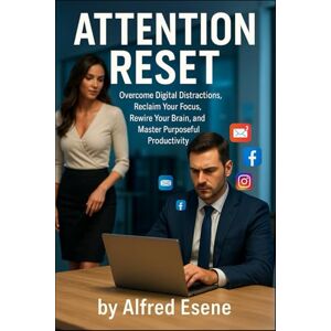 Esene, Alfred Attention Reset: Overcome Digital Distractions, Reclaim Your Focus, Rewire Your Brain, and Master Purposeful Productivity Esene, Alfred Attention Reset: Overcome Digital Distractions, Reclaim Your Focus, Rewire Your Brain, and Master Purposeful Productivity