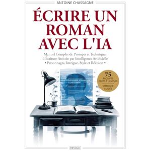 Chassagne, Antoine Écrire un Roman avec l'IA : Le guide complet: Manuel Complet de Prompts et Techniques d'Écriture Assistée par Intelligence Artificielle Personnages, Intrigue, Style et Révision Chassagne, Antoine Écrire un Roman avec l'IA : Le guide complet: Manuel Complet de Prompts et Techniques d'Écriture Assistée par Intelligence Artificielle Personnages, Intrigue, Style et Révision