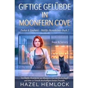 Hemlock, Hazel Giftige Gelübde in Moonfern Cove: Ein Midlife-Hexenkrimi aus Moonfern Cove mit Hochzeitsgift und einer zu Unrecht beschuldigten besten Freundin (Sugar & Sorcery Midlife Witch Mysteries) Hemlock, Hazel Giftige Gelübde in Moonfern Cove: Ein Midlife-Hexenkrimi aus Moonfern Cove mit Hochzeitsgift und einer zu Unrecht beschuldigten besten Freundin (Sugar & Sorcery Midlife Witch Mysteries)
