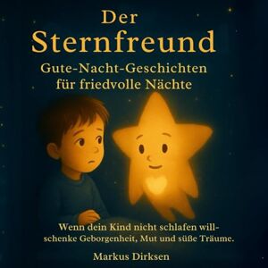 Dirksen, Markus Der Sternfreund Gute-Nacht-Geschichten für friedvolle Nächte: Wenn dein Kind nicht schlafen will schenke Geborgenheit, Mut und süße Träume Dirksen, Markus Der Sternfreund Gute-Nacht-Geschichten für friedvolle Nächte: Wenn dein Kind nicht schlafen will schenke Geborgenheit, Mut und süße Träume