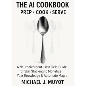 Muyot, Michael THE AI COOKBOOK: Prep. Cook. Serve.: A Neurodivergent-First Field Guide for Skill Stacking to Monetize Your Knowledge & Automate Magic Muyot, Michael THE AI COOKBOOK: Prep. Cook. Serve.: A Neurodivergent-First Field Guide for Skill Stacking to Monetize Your Knowledge & Automate Magic