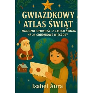 Isabel Aura Gwiazdkowy Atlas Świąt 24 magiczne opowieści z całego świata na każdy grudniowy wieczór: Idealny prezent na Święta czy Kalendarz Adwentowy, dla ... rodzin i każdego, kto kocha Boże Narodzenie Isabel Aura Gwiazdkowy Atlas Świąt 24 magiczne opowieści z całego świata na każdy grudniowy wieczór: Idealny prezent na Święta czy Kalendarz Adwentowy, dla ... rodzin i każdego, kto kocha Boże Narodzenie