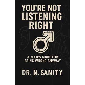 Sanity, N. You're Not Listening Right: A Man’s Guide for Being Wrong Anyway: A Survival Guide to Relationship Hypocrisy and Emotional Trap Avoidance Sanity, N. You're Not Listening Right: A Man’s Guide for Being Wrong Anyway: A Survival Guide to Relationship Hypocrisy and Emotional Trap Avoidance