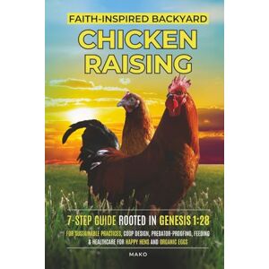 Hara, Mako FAITH-INSPIRED BACKYARD CHICKEN RAISING: A 7-STEP GUIDE ROOTED IN GENESIS 1:28 FOR SUSTAINABLE PRACTICES, COOP DESIGN, PREDATOR PROOFING, FEEDING & HEALTHCARE FOR HAPPY HENS AND ORGANIC EGGS Hara, Mako FAITH-INSPIRED BACKYARD CHICKEN RAISING: A 7-STEP GUIDE ROOTED IN GENESIS 1:28 FOR SUSTAINABLE PRACTICES, COOP DESIGN, PREDATOR PROOFING, FEEDING & HEALTHCARE FOR HAPPY HENS AND ORGANIC EGGS