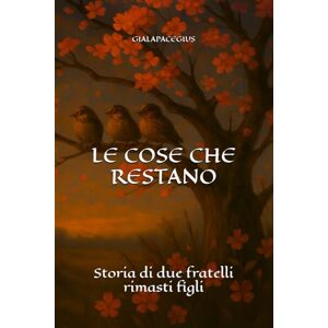 GIALAPACEGIUS LE COSE CHE RESTANO: Storia di due fratelli rimasti figli GIALAPACEGIUS LE COSE CHE RESTANO: Storia di due fratelli rimasti figli