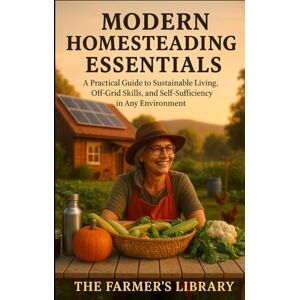 Library, Farmer's Modern Homesteading Essentials: Sustainable Living Guide to Off-Grid Energy, Food Production, Water Systems, Self-Sufficiency, Gardening, Preservation, and Practical DIY Skills Library, Farmer's Modern Homesteading Essentials: Sustainable Living Guide to Off-Grid Energy, Food Production, Water Systems, Self-Sufficiency, Gardening, Preservation, and Practical DIY Skills