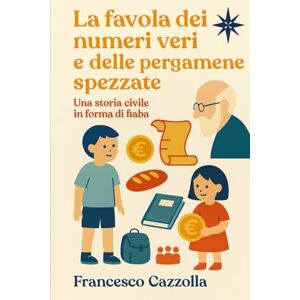 CAZZOLLA, FRANCESCO LA FAVOLA DEI NUMERI VERI E DELLE PERGAMENE SPEZZATE: Una storia civile in forma di fiaba CAZZOLLA, FRANCESCO LA FAVOLA DEI NUMERI VERI E DELLE PERGAMENE SPEZZATE: Una storia civile in forma di fiaba