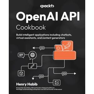 Habib, Henry OpenAI API Cookbook: Build intelligent applications including chatbots, virtual assistants, and content generators Habib, Henry OpenAI API Cookbook: Build intelligent applications including chatbots, virtual assistants, and content generators