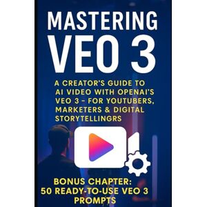 Aswani, Dinesh Mastering Veo 3: A Creator’s Guide to AI Video with OpenAI’s Veo 3 – For YouTubers, Marketers & Digital Storytellers (The AI Mastery Series: Master ... productivity, creativity, and innovation.) Aswani, Dinesh Mastering Veo 3: A Creator’s Guide to AI Video with OpenAI’s Veo 3 – For YouTubers, Marketers & Digital Storytellers (The AI Mastery Series: Master ... productivity, creativity, and innovation.)