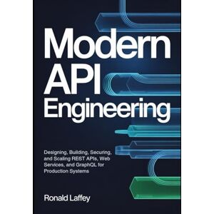 Laffey, Ronald Modern API Engineering: Designing, Building, Securing, and Scaling REST APIs, Web Services, and GraphQL for Production Systems Laffey, Ronald Modern API Engineering: Designing, Building, Securing, and Scaling REST APIs, Web Services, and GraphQL for Production Systems