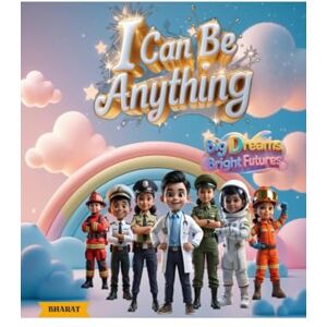 Bharat Parmar I Can Be Anything: Big Dreams, Bright Futures — An Inspiring Picture Book for Kids About Different Professions. Bharat Parmar I Can Be Anything: Big Dreams, Bright Futures — An Inspiring Picture Book for Kids About Different Professions.