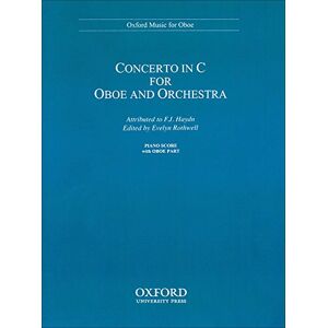 Concerto in C for oboe and orchestra: Reduction for oboe and piano Concerto in C for oboe and orchestra: Reduction for oboe and piano