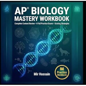 Hossain, Mir AP® BIOLOGY MASTERY WORKBOOK: Complete Content Review •4 full Practice Exams • Scoring Strategies Hossain, Mir AP® BIOLOGY MASTERY WORKBOOK: Complete Content Review •4 full Practice Exams • Scoring Strategies