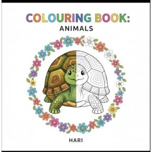 M, Mr HARI Fun Animal Coloring Book for Kids: Animals M, Mr HARI Fun Animal Coloring Book for Kids: Animals